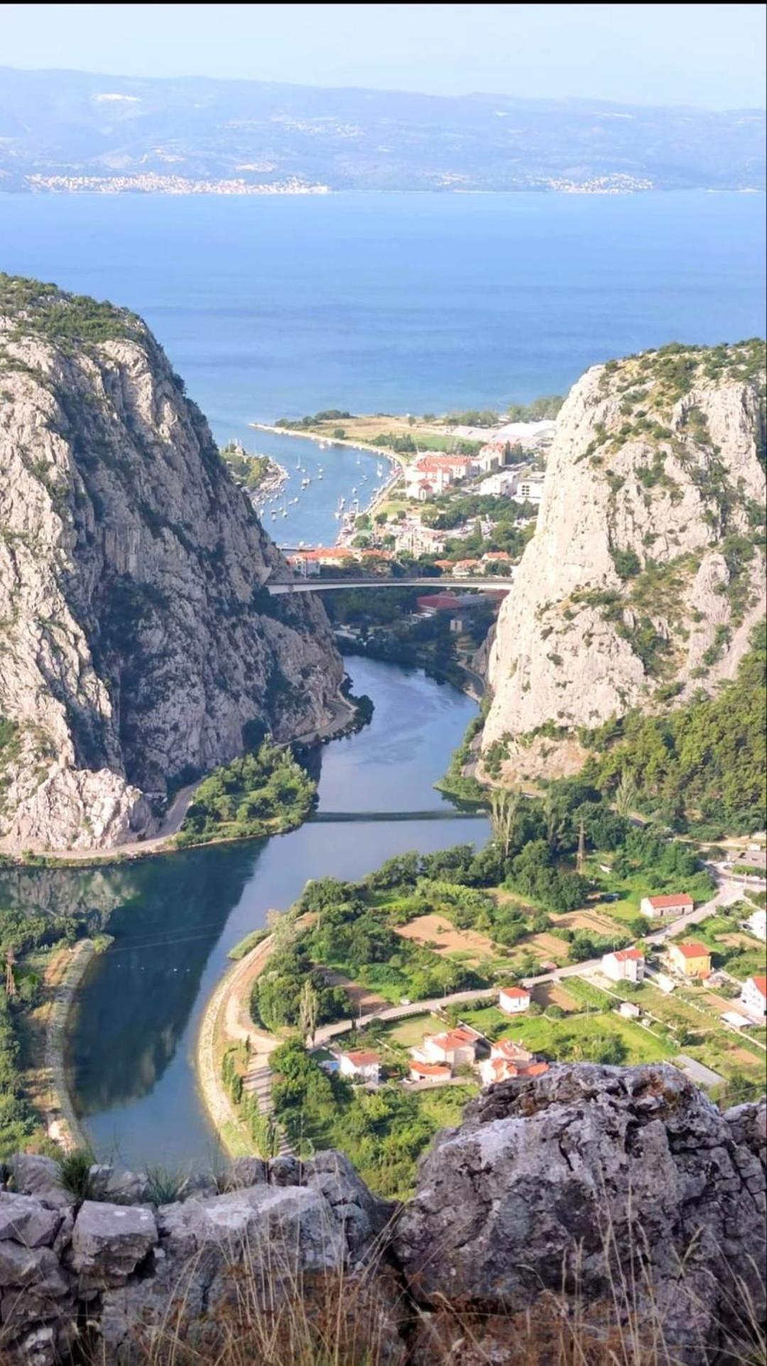 Apartmani Branko Vojnovic Omiš Exteriér fotografie